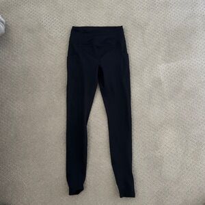 All in Motion Black Leggings Full-Length Stretchy Bottoms